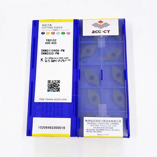 DNMG110408 PM Insert Turning Tools Tungsten Carbide Inserts For Lathe