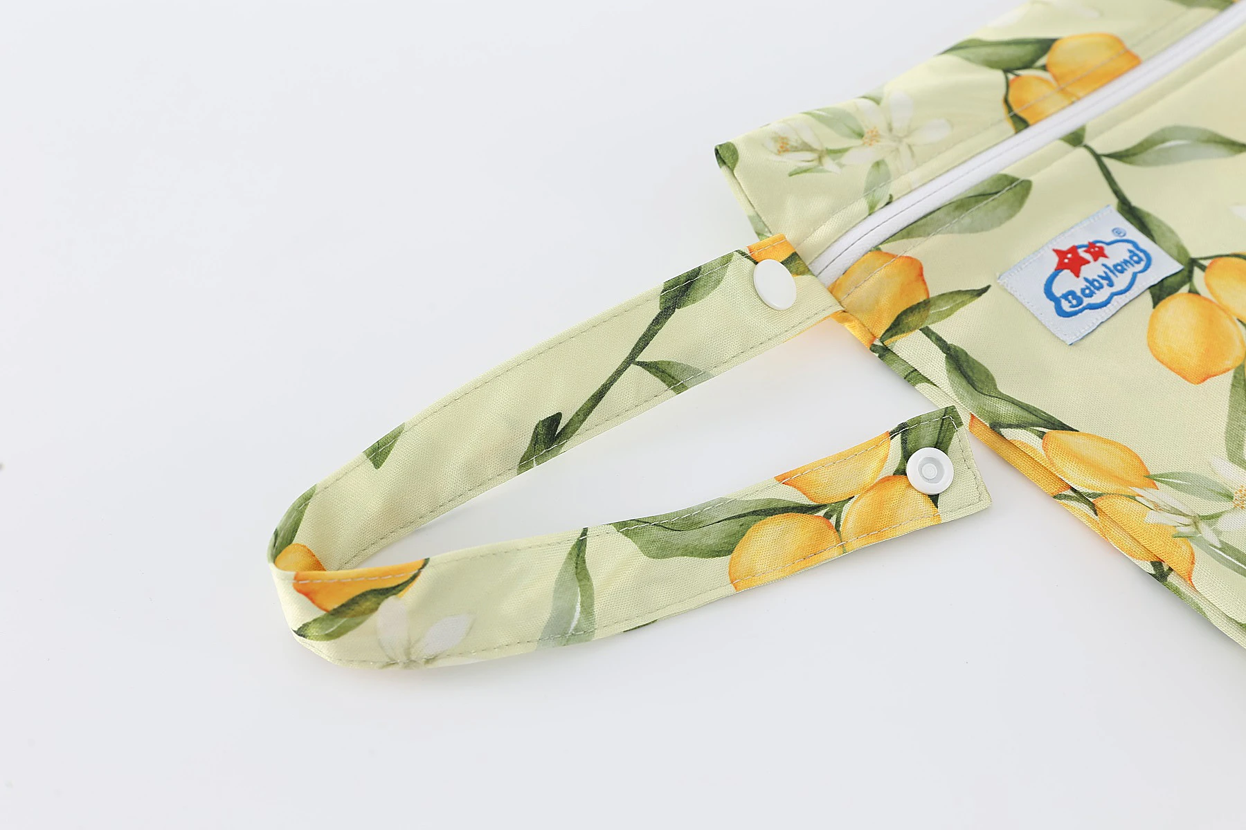 Custom Design Waterproof Wet Tote Nappy Mommy Bag Baby Travel Diaper Changing Mat Tote Cloth Nappy Bag