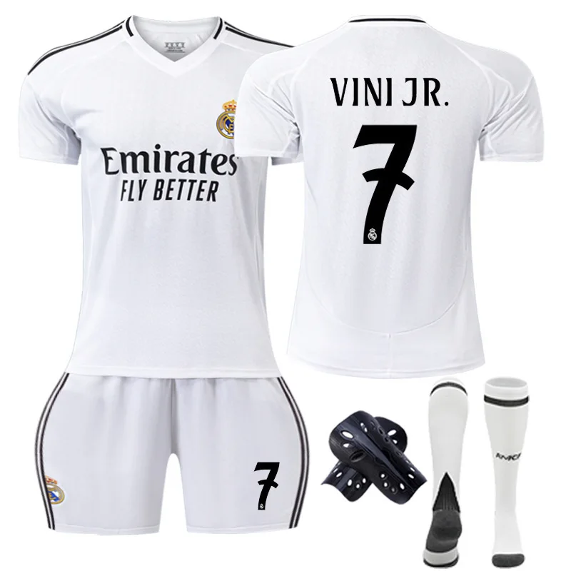 24 25 Fans Jersey Club Home Away Kids Soccer Jersey Football Jersey Designer High Quality Man 100% Polyester Soccer Wear