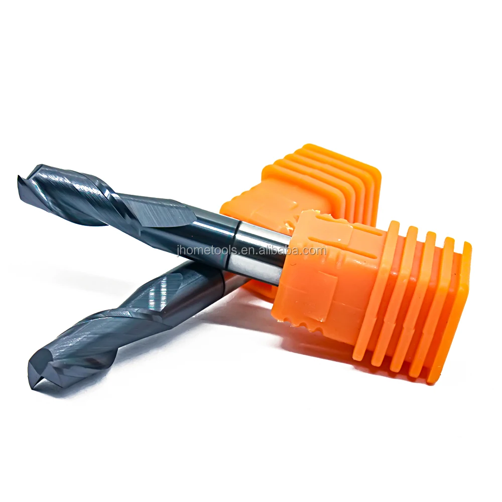 HEM2F06060050 6mm 2 flutes HRC65 carbide end mills square endmill in milling cutter for hardened steel working