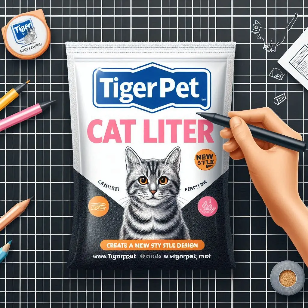 Tiger Pet Paper Cat Litter - Biodegradable, Dust-Free, and Highly Absorbent