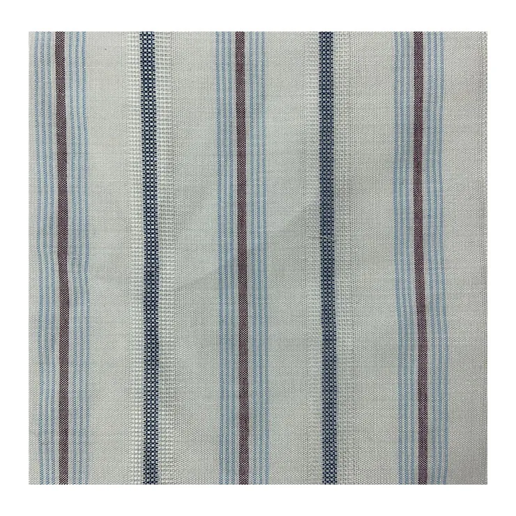
Wholesale custom cotton yarn dyed stripe shirting fabric made in China 
