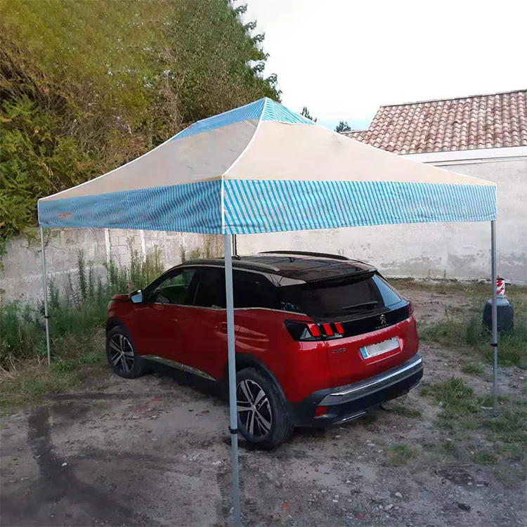 10x20 Ft Outdoor Events Trade Show Tent Instant Easy Set 3x6 M Folding Canopy Popup Gazebo Marquee for Exhibitions and Sales