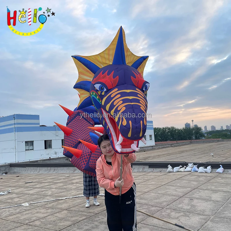 Custom Huge outdoor parade dragon dance inflatable puppet