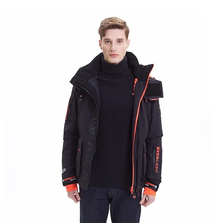 Men Outdoor Water Resistant Tactical Softshell Hooded Jacket