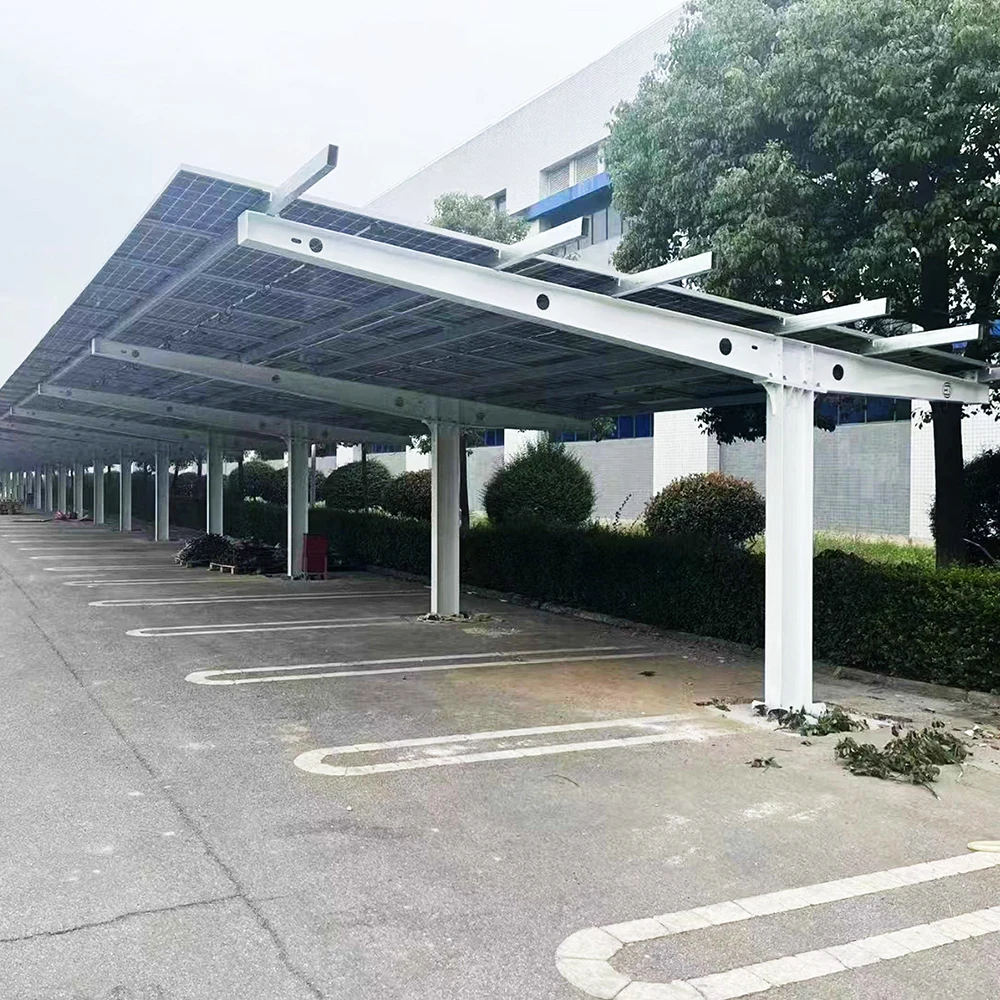 Roof Panels Charging Pile Power Generation Solar Car Parking Shed