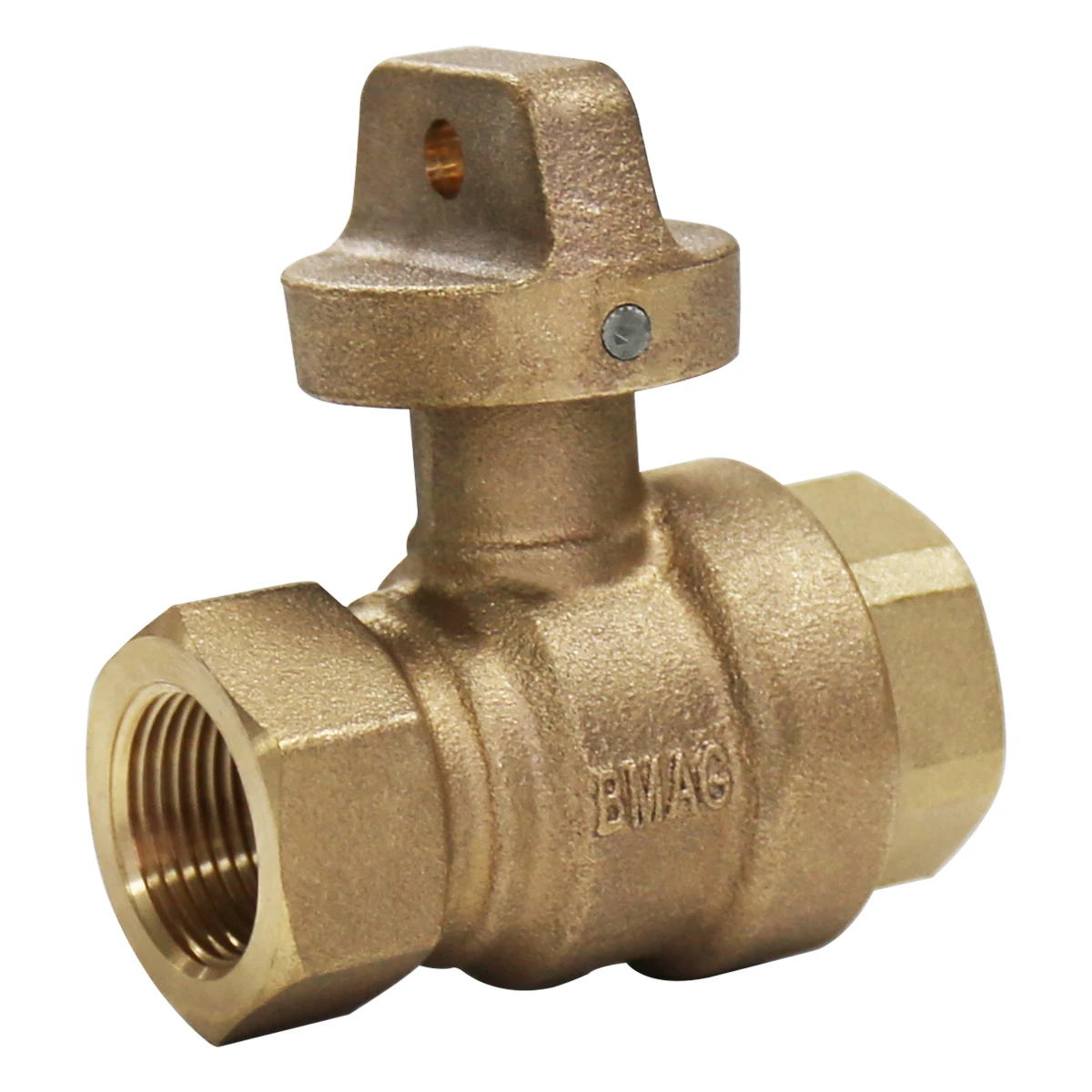 3/4' BRONZE FIP BALL CURB VALVE FOR STOP AND WASTE