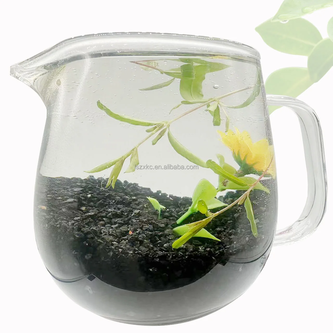Fish tank landscaping sand Black quartz sand 6-10 mesh