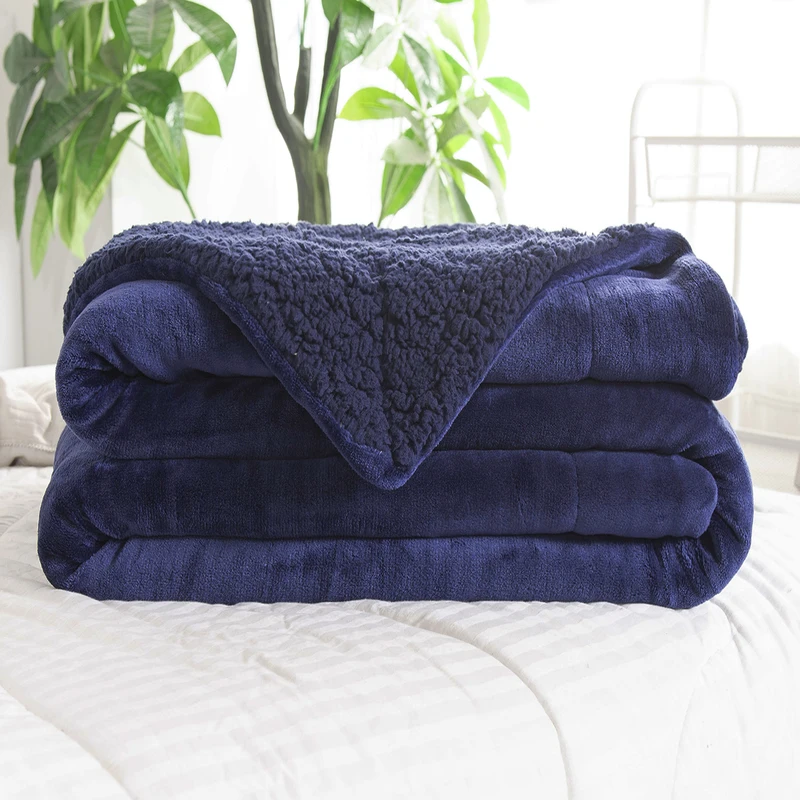 Оптовая продажа, Фланелевое Двухслойное одеяло с цифровым принтом на заказ для зимы