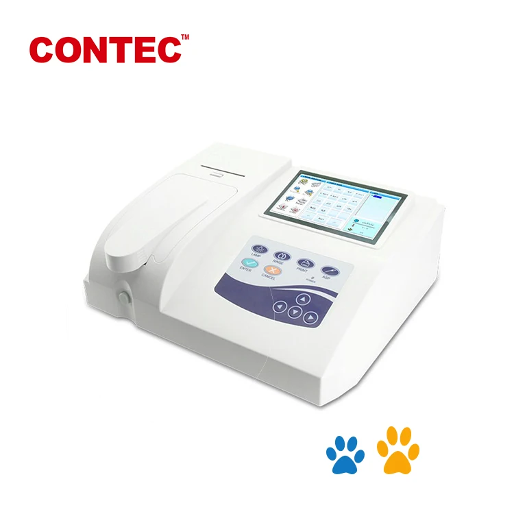 CONTEC BC300 portable semi automated veterinary biochemistry vet hematology blood chemistry analyzer