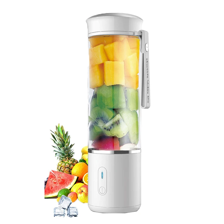 Portable Shakes Smoothies Personal Size Fruit Juice Milk Mixer Juicer Cup with USB Rechargeable for Sports Home Travel Office