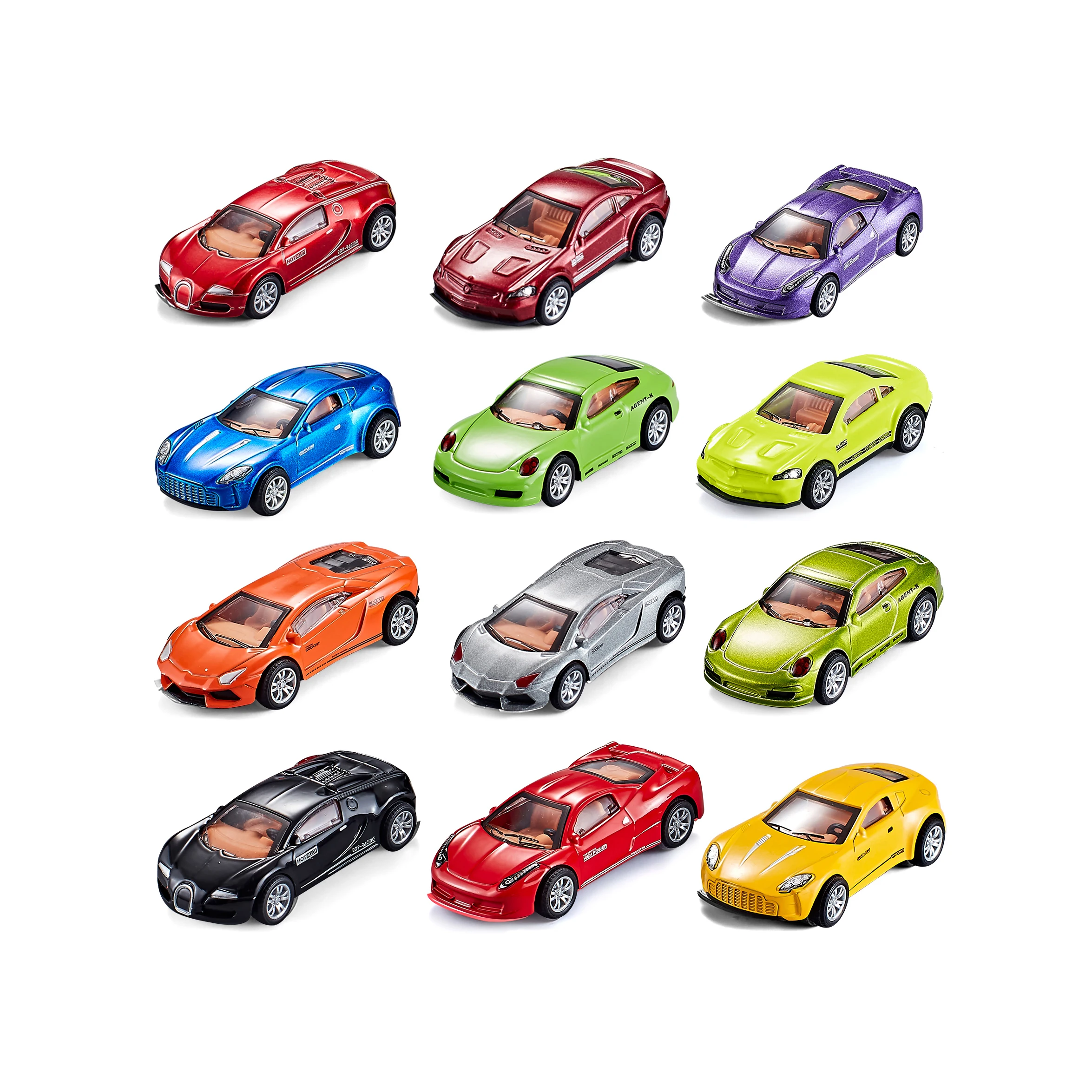 Wholesale 1:64 Racing Mini Alloy Car Small Diecast Model Cars Toys Car Diecast Toys for Kids Metal Toys