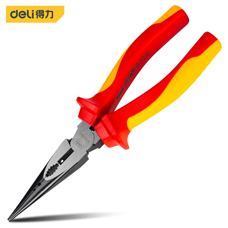 Deli Tools DL512108 лучшая цена 6 дюймов 8 функция использования изолированных длинных