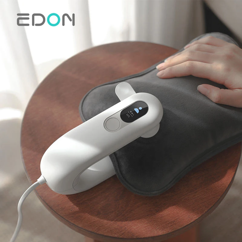 CE CB RoHS Anti-Explosion Charging Visible Temperature Household/Medical Electric Hot Water Bag Bottle