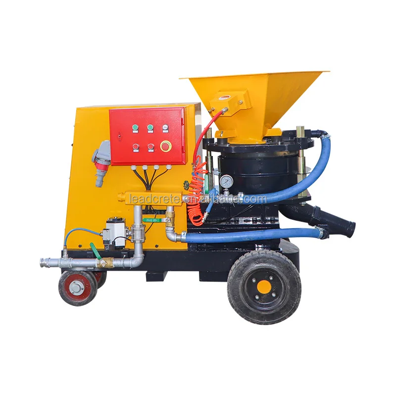 Dry Explosion-proof Concrete Shotcrete Machine Mining Tunnel Railway Wet