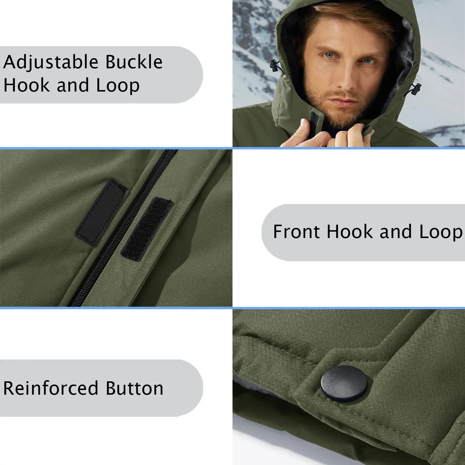 custom LOGO down custom windbreaker jacket puffer down winter jacket custom man down jacket