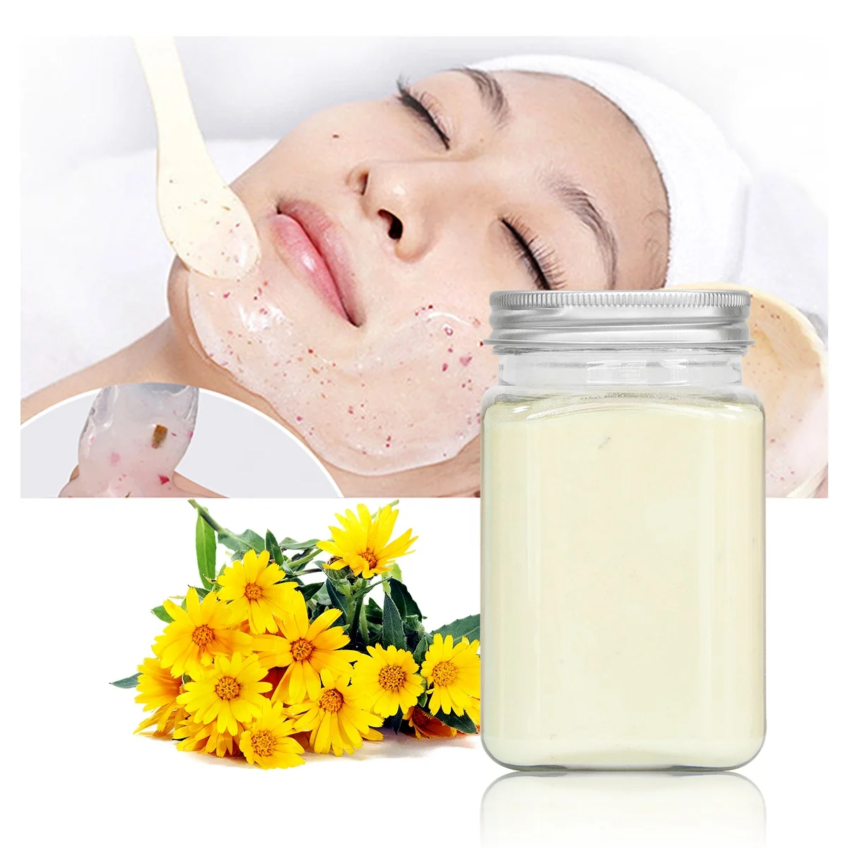 Skincare OEM 50 Flavors Hyaluronic Acid Jelly  Brightening Peel Off Hydrojelly Mask Hydro Jelly Face Mask Powder Jelly Mask