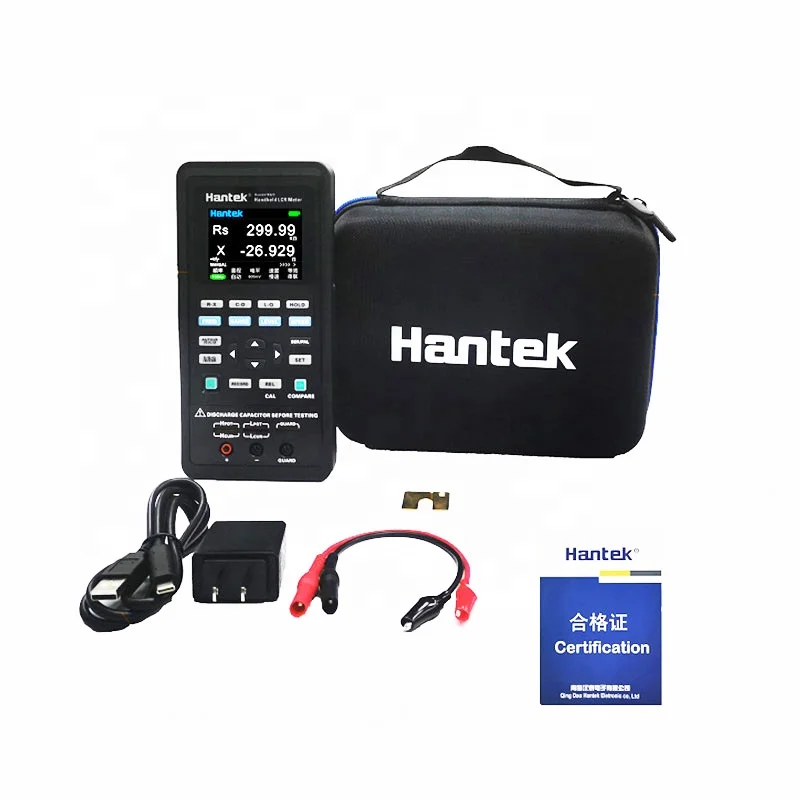  Hantek1832C портативный цифровой измеритель иммитанса индуктивности постоянной ёмкости универсальный конденсатор сопротивление тестер измерения