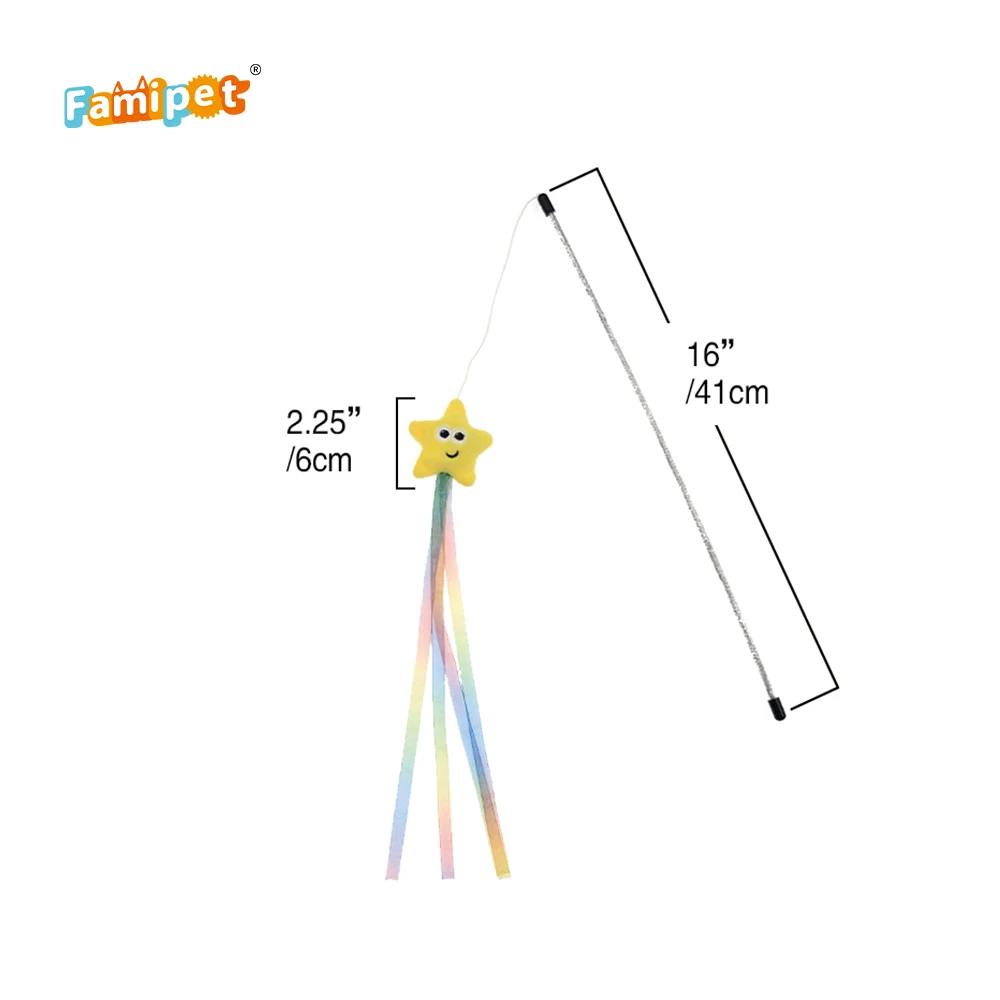  Cat Toys Set Products For Pets Competitive Price Catnip Customized Unique Styling Long-Tailed Dangler