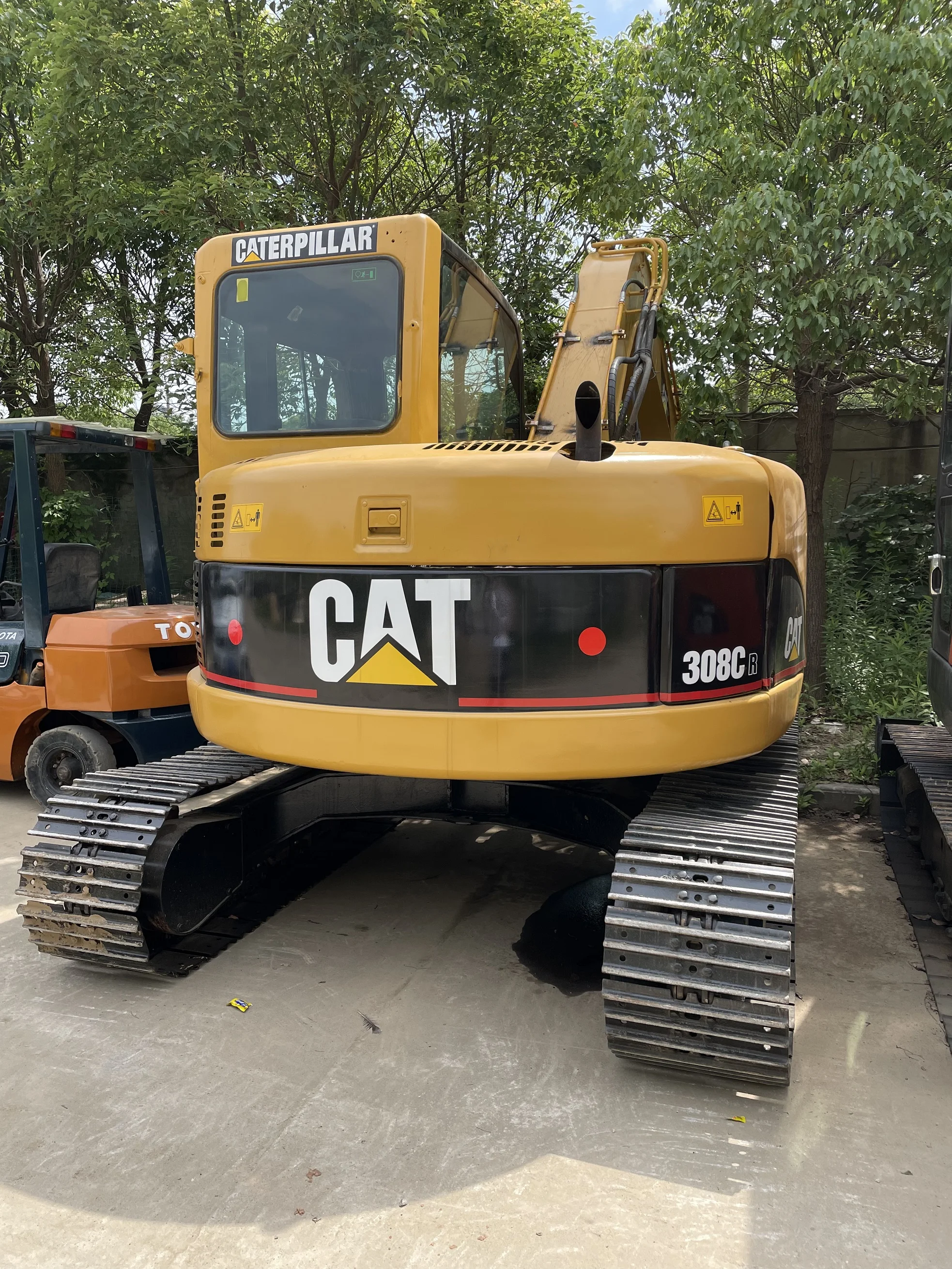 Б/у экскаватор Cat 308C б/у мини-экскаватор 308 маленький в хорошем