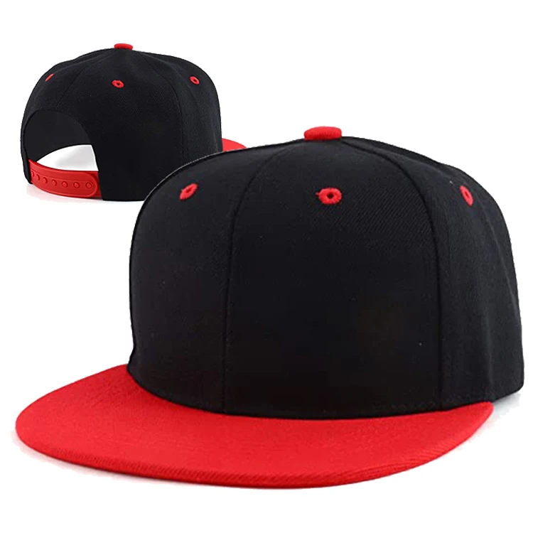 Custom black 3D embroidered Printing Logo Manufacturer 5 panel  Hip Hop sports snapback cap  hat