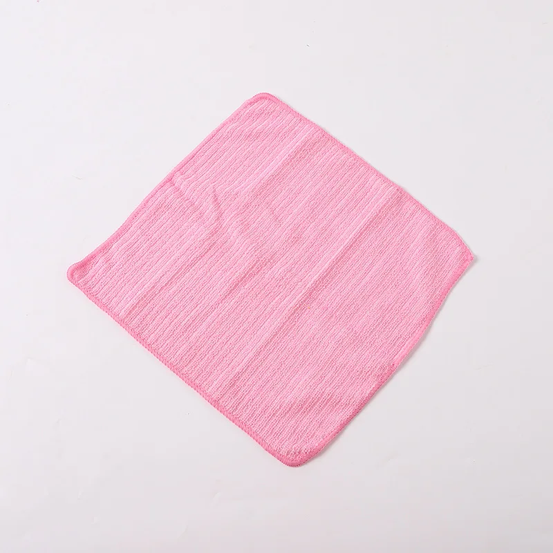 Warp Knitted Cleaning Towel Absorbent Microfiber Kitchen Towel
