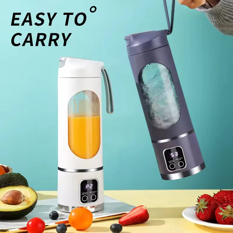customized logo Mini Usb fruit Juicer Rechargeable Blender Portable juice smoothie mixer