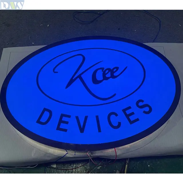 letter lights wall outdoor double sided led sign product light box