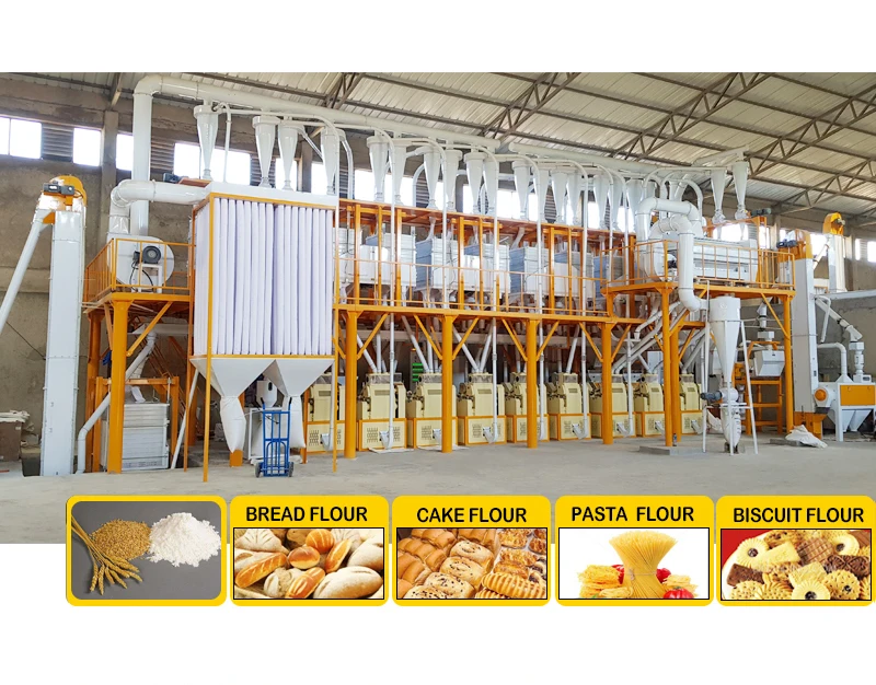 Автоматическая роликовая мельница для пшеничной муки, 26 т, 36 т