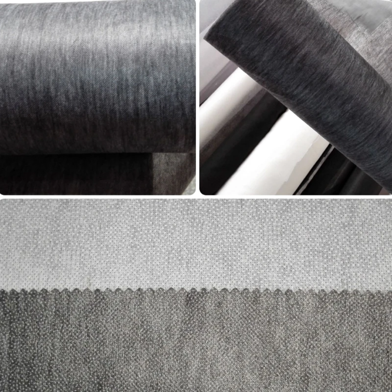 embroidery stabilizer backing Fusible non woven interlining fusing paper for embroidery soft feeling 1045SF