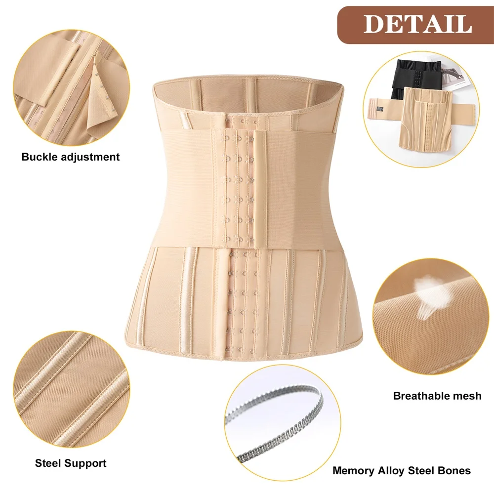 Wholesale Strong Waist Cinchers Full Body Tummy Control Shapewear Women Wrap Corset Belt Waist Trainer Shaper For Women