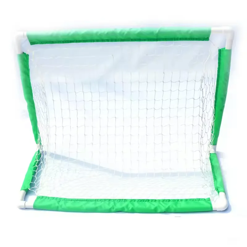 Sports Kids Portable Folding Youth Soccer Goal Set Backyard + Indoor Mini Net and Ball Set
