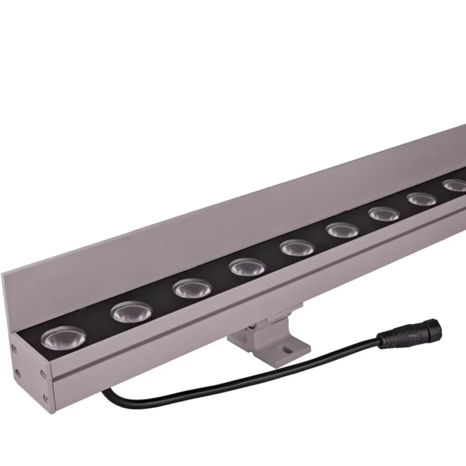 Waterproof IP65 Aluminum Alloy 36W DMX512 RGB/RGBW Wall Washer Led Light For Project with Glare Shield