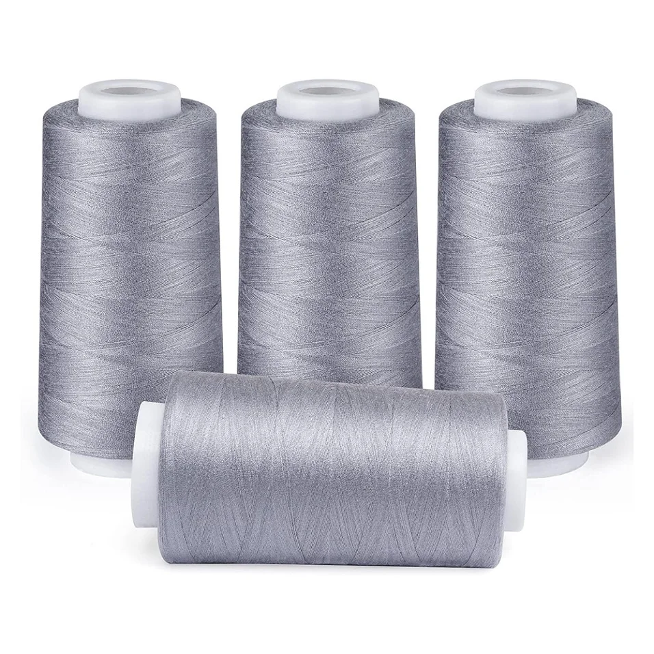 Wholesale of high-speed polyester sewing machine thread handmade large roll polyester edge sewing thread