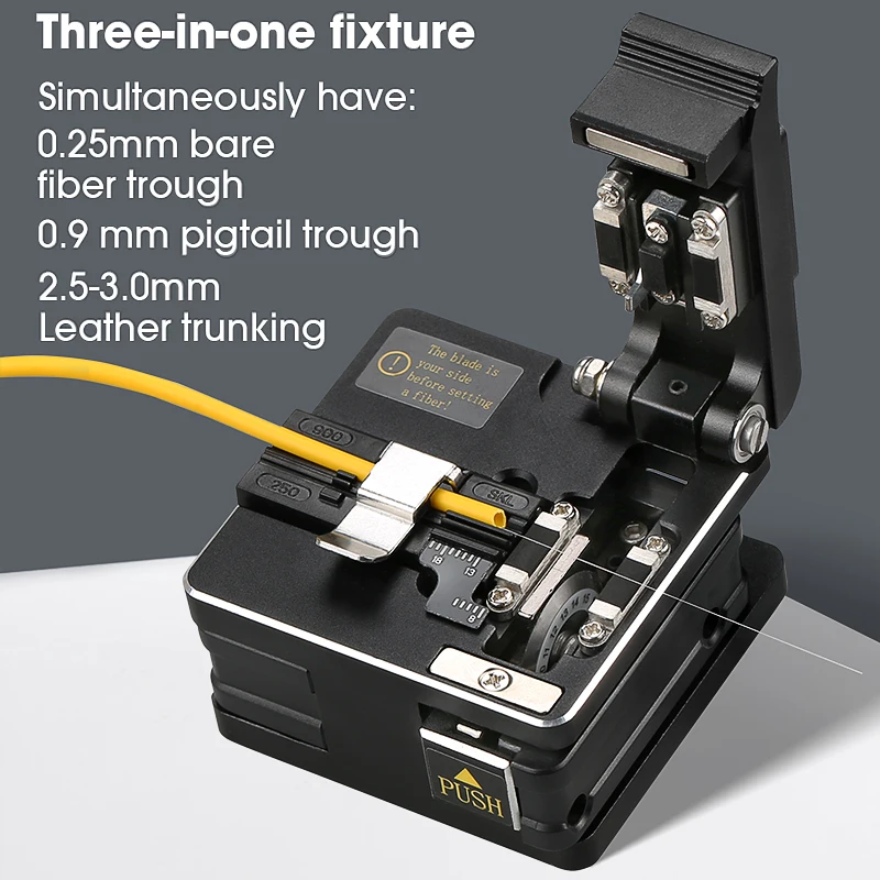 High precision Optical fiber cutter AUA-S2 optical fiber fusion cleaver,optical fiber cutter  Send shatter-resistant bag