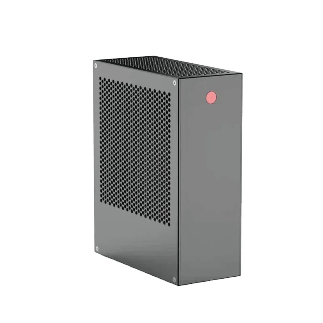 OEM Custom Aluminum Alloy Sheet Metal Bending Mini Desktop Computer Case Housing Electronic Case Enclosure Manufactured