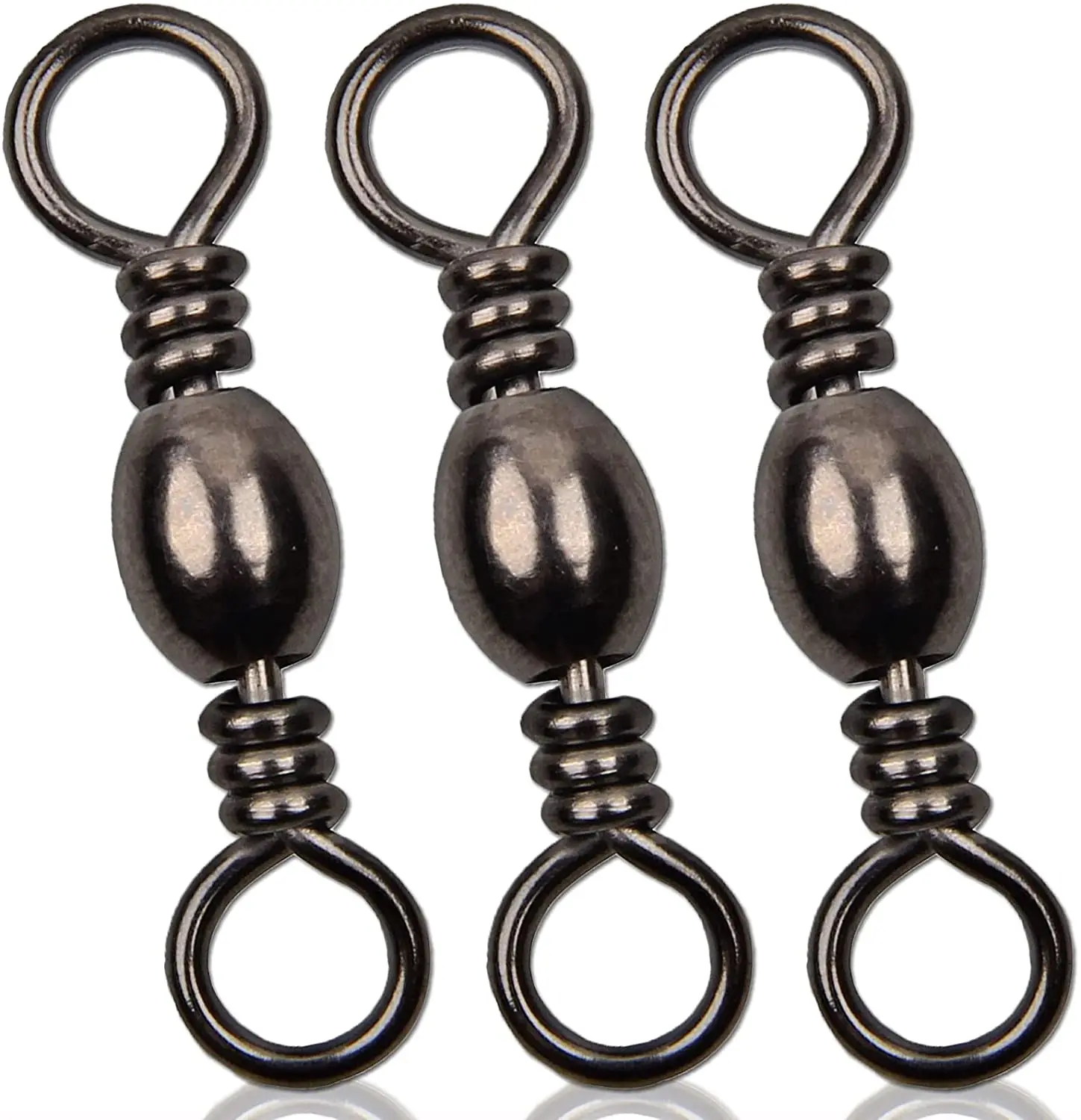 TOPIND  Superior Wholesale White Nickel Barrel swivels for Fishing