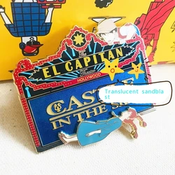 Enamel Pins Manufacturer China Metal Fantasy Chibi Small Cute Demon Slayer Pin Hard Enamel Lapel Anime Pins