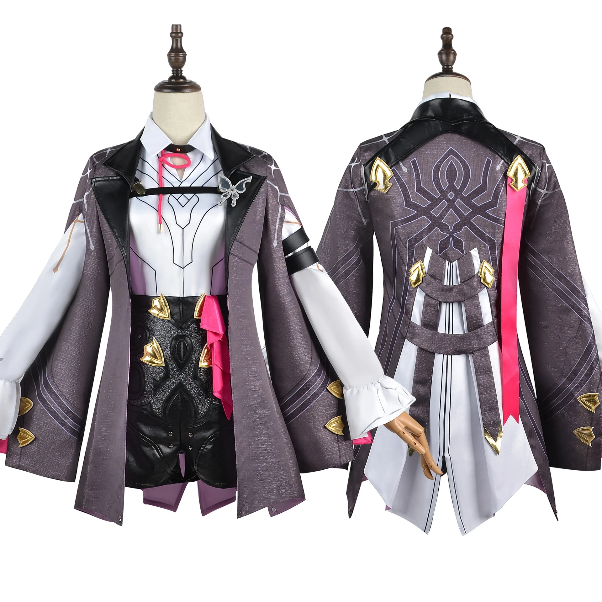 Honkai Star Rail Cosplay Costume Kafka Costume Kafka Cosplay Uniform Dress Halloween Party Outfits Suit anime clothing