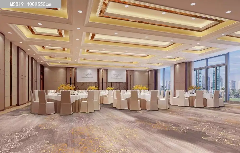 Karpet Bulu коммерческий Банкетный зал, гостиничный зал, роскошные гостиничные ковры для жилых помещений