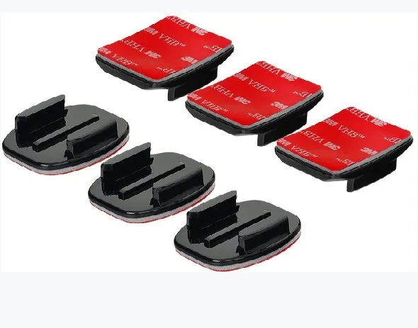 Adhesive Helmet Mount Sticky Flat Curved 3M Mounts Compatible with GoPro Hero 9 8 7 Max Fusion Hero (2018) 6 5 4 Session Cameras