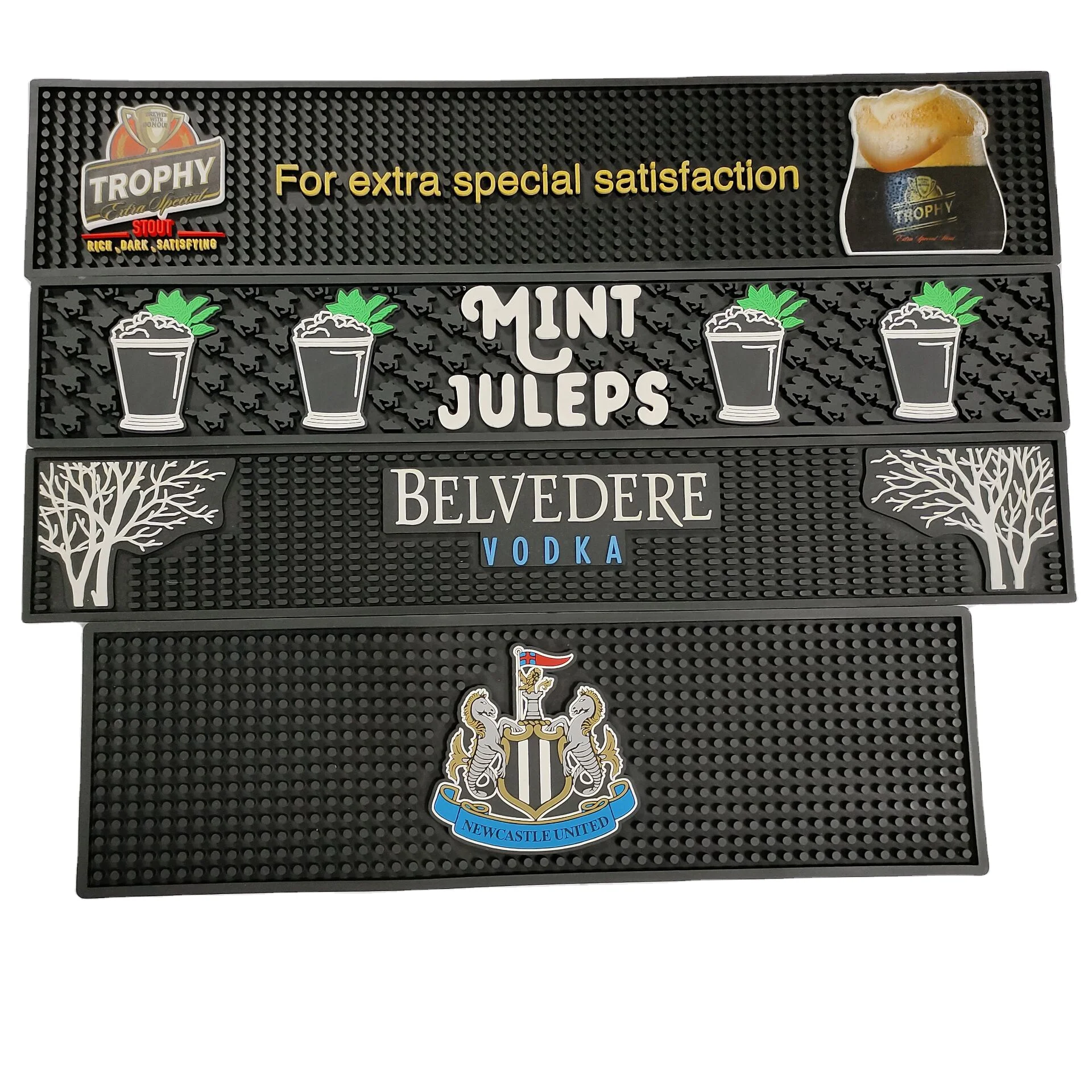 bar mat for bar decorations heavy duty non-slip professional bar tender accessories