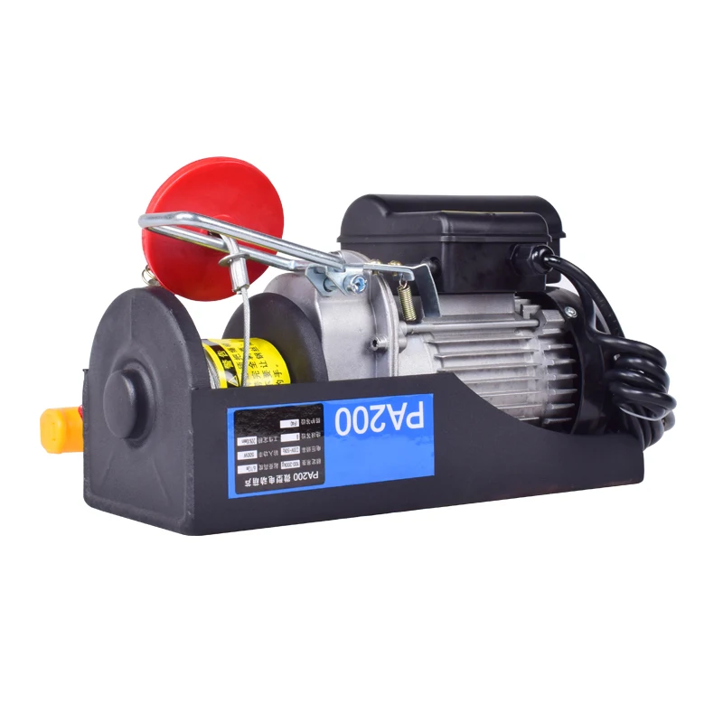 High quality 220V mini industrial platform chain electric lifting hoist