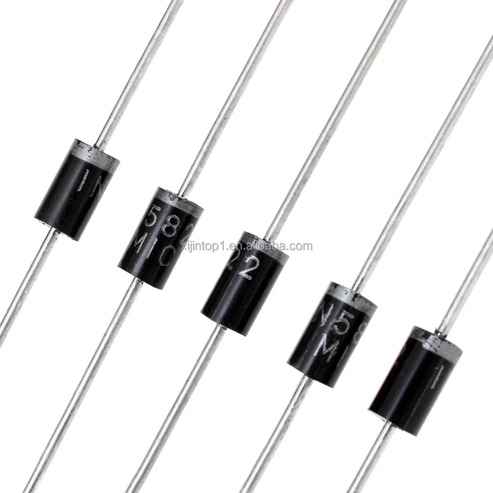 1N5406 600V 3A DO-201AD Axial Lead Silicon Rectifier Diodes Glass Passivated General Purpose Rectifiers 1N5408 3A 1000V Rectifi