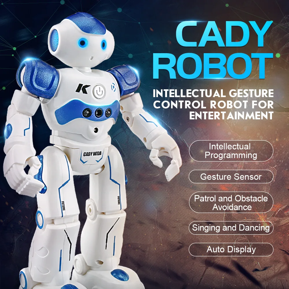 TikTok Hot sale ai robot intelligence Programming rc robot Gesture Sensing Dancing robot toys