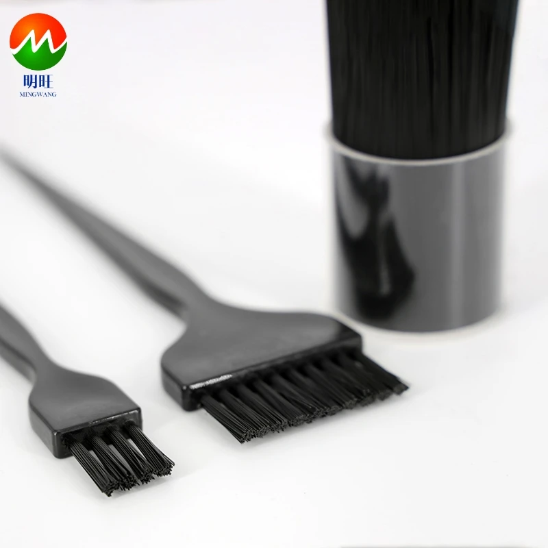 Waved Crimped Straight Flat Round Cross Synthetic Plastic Bristles Fiber Polyester  PP Pet PBT Nylon PA Polyamide filament