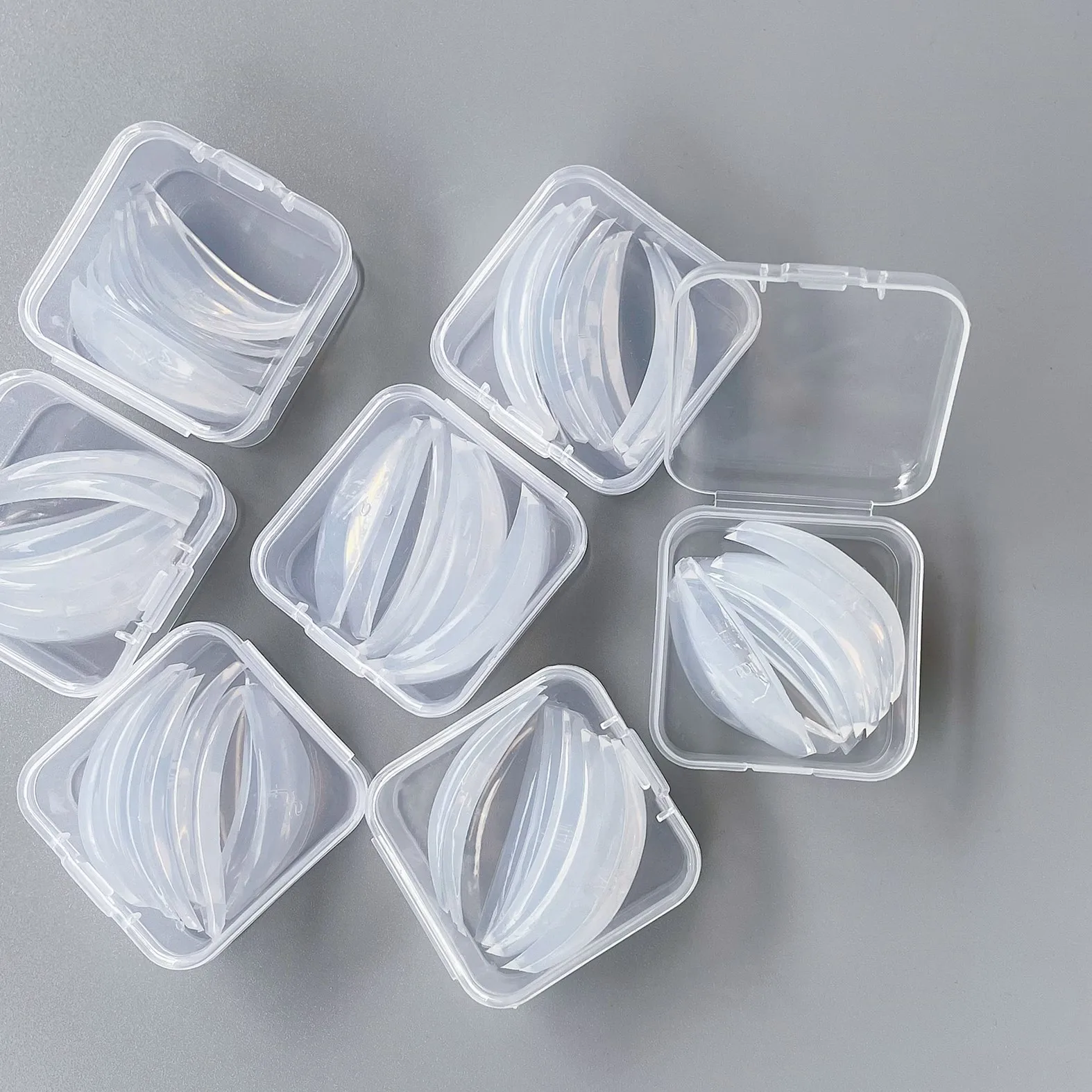 Super Soft Silicon Lash Lift Shields Mega L Curl Shields Lash Lift Tool Transparent No Glue Eyelash Perm Pads