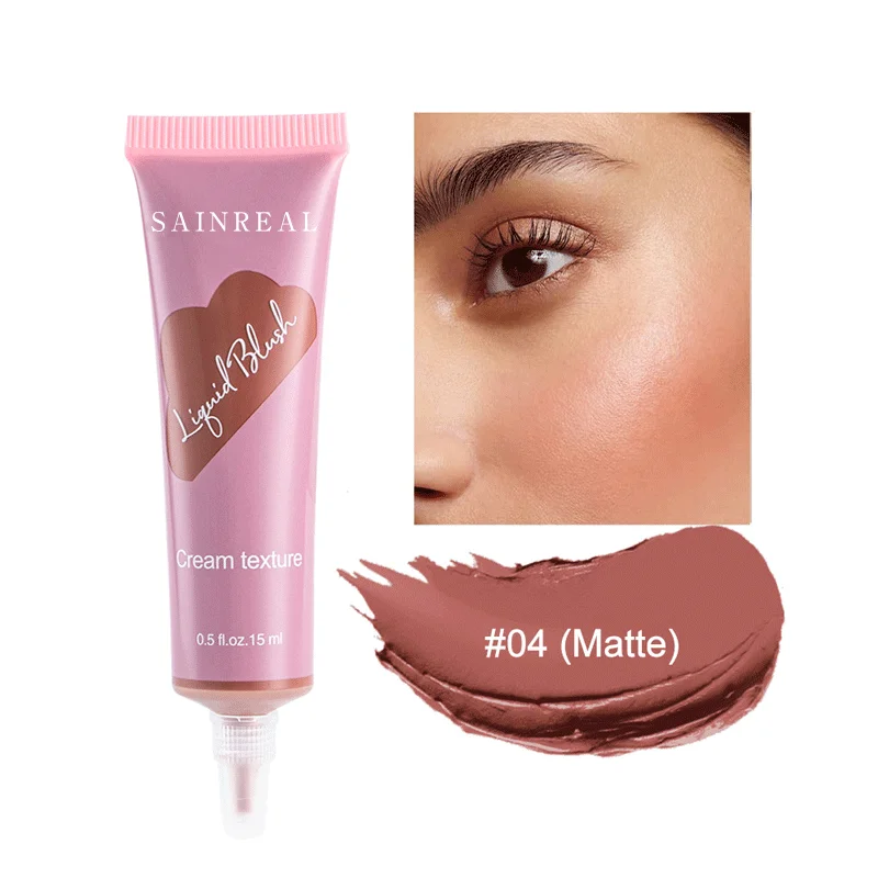 Custom Makeup OEM Wholesale Liquid Blush Private Label Cream Rose Blush