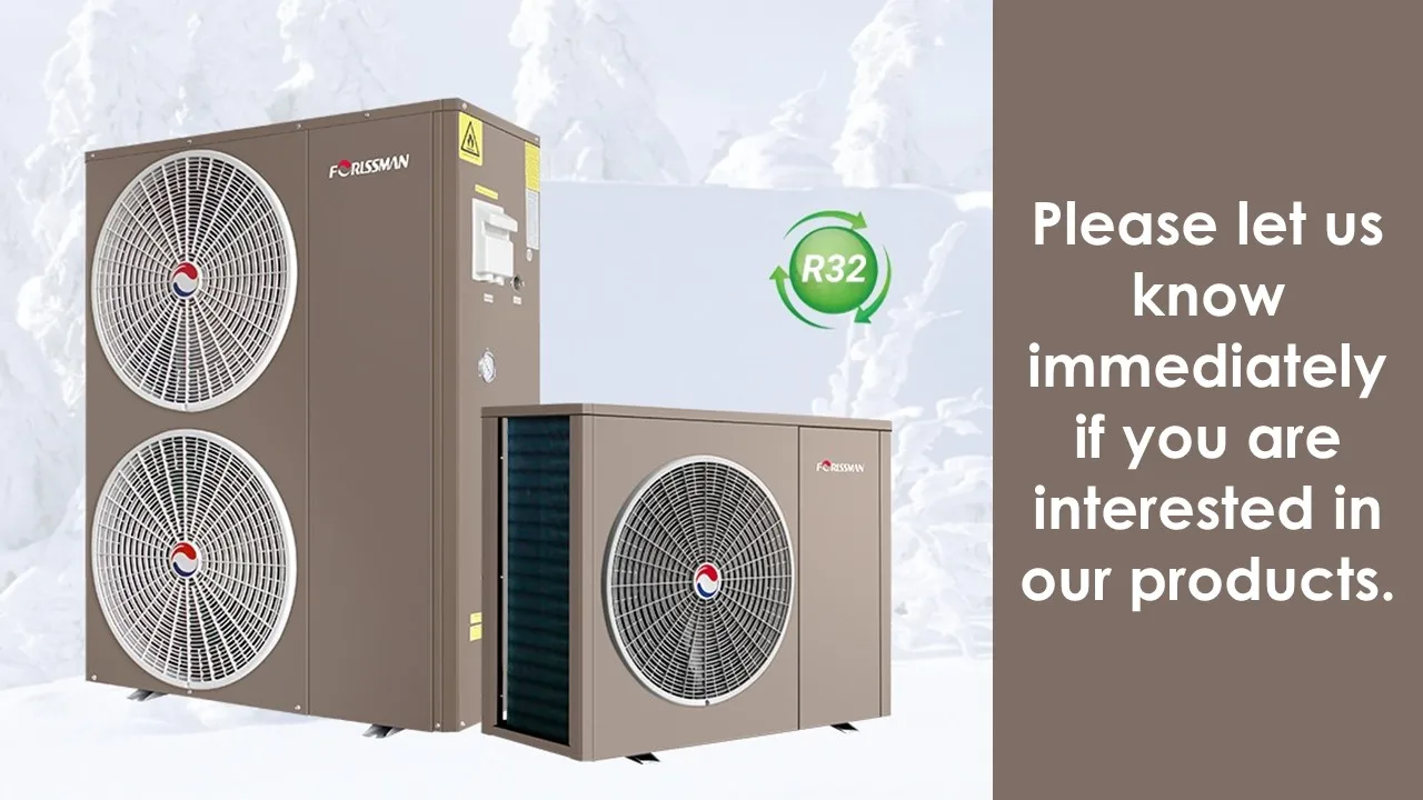 R32 European standard Good Quality Full DC Inverter Heat Pump Water Heaters Air Source Heat Pump with WIFI
