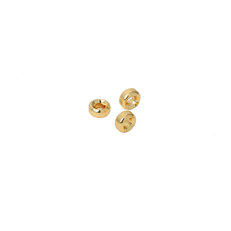 Wholesale High Quality 18K Gold Plated Spacers For Jewelry Making